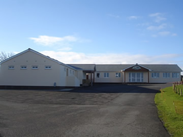 View of new Reception, Shop & Toilet Block Facilities